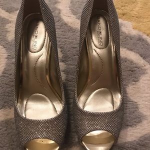 Sparkling Peep toe Heels